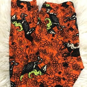 LuLaRoe Halloween unicorn legging OS